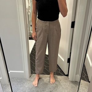 Target patterned work pants